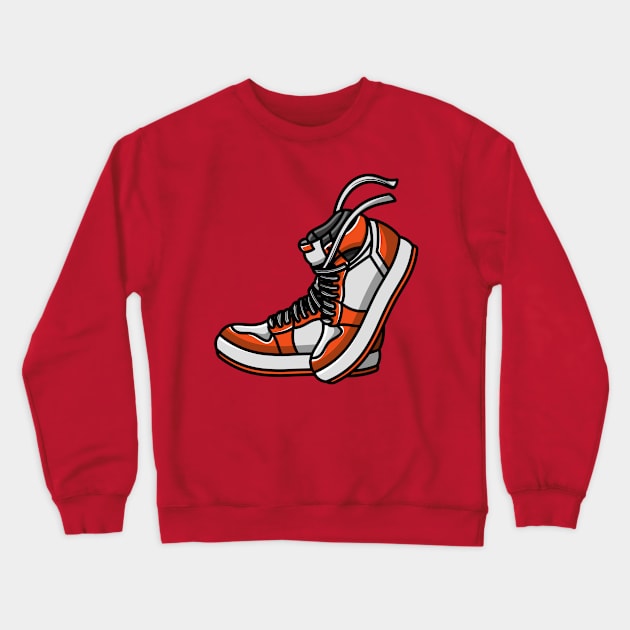 Sneakers V15 Crewneck Sweatshirt by Banuezartfaiz19